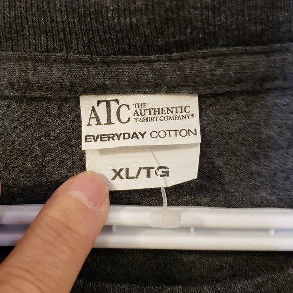 The Authentic T-Shirt Company XL Men's DOG DAD Dark Heather Grey T-Shirt - Picture 4 of 6